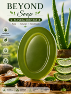 Beyond Soap | Aloe Vera Cleansing Soap Bar || Hatti Organic