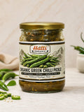 Himalayan Organic Green Chilli Pickle | Oil Free & Homemade