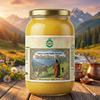 Badri Cow Ghee 1000ml – A2 Bilona Himalayan Ghee, Pure & Chemical-Free